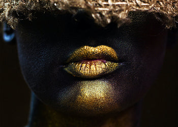 Ljuddämpande tavla - Golden Kiss