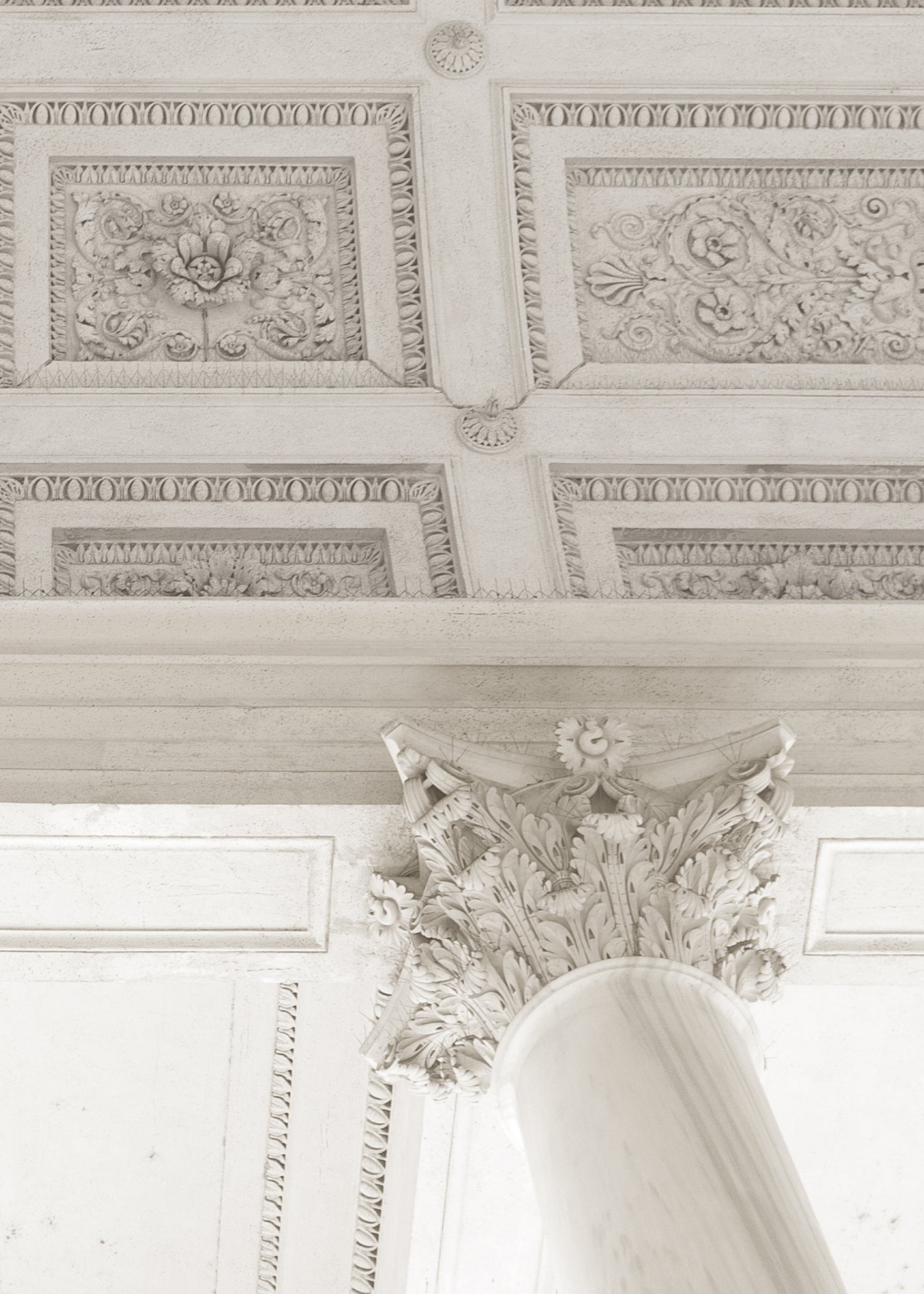 Canvastavla - Marble Columns (70x100cm)