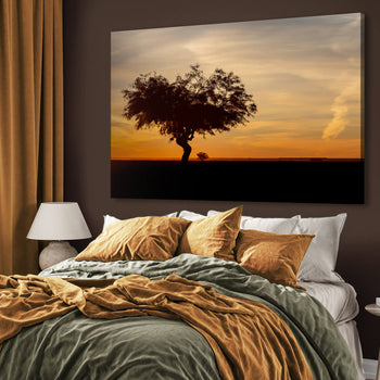 Canvastavla - African landscape (80x120)