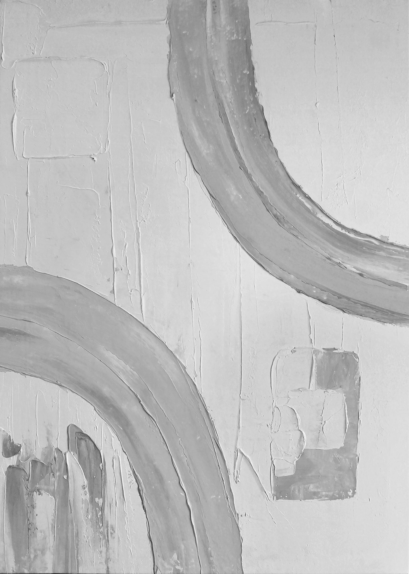 Abstrakt Oljemålning - Daisy (70x100)