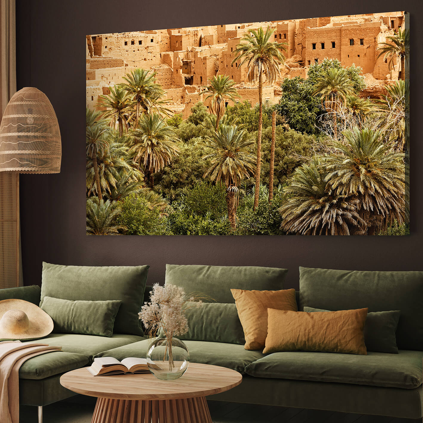 Canvastavla - Morocco dades valley (100x150)