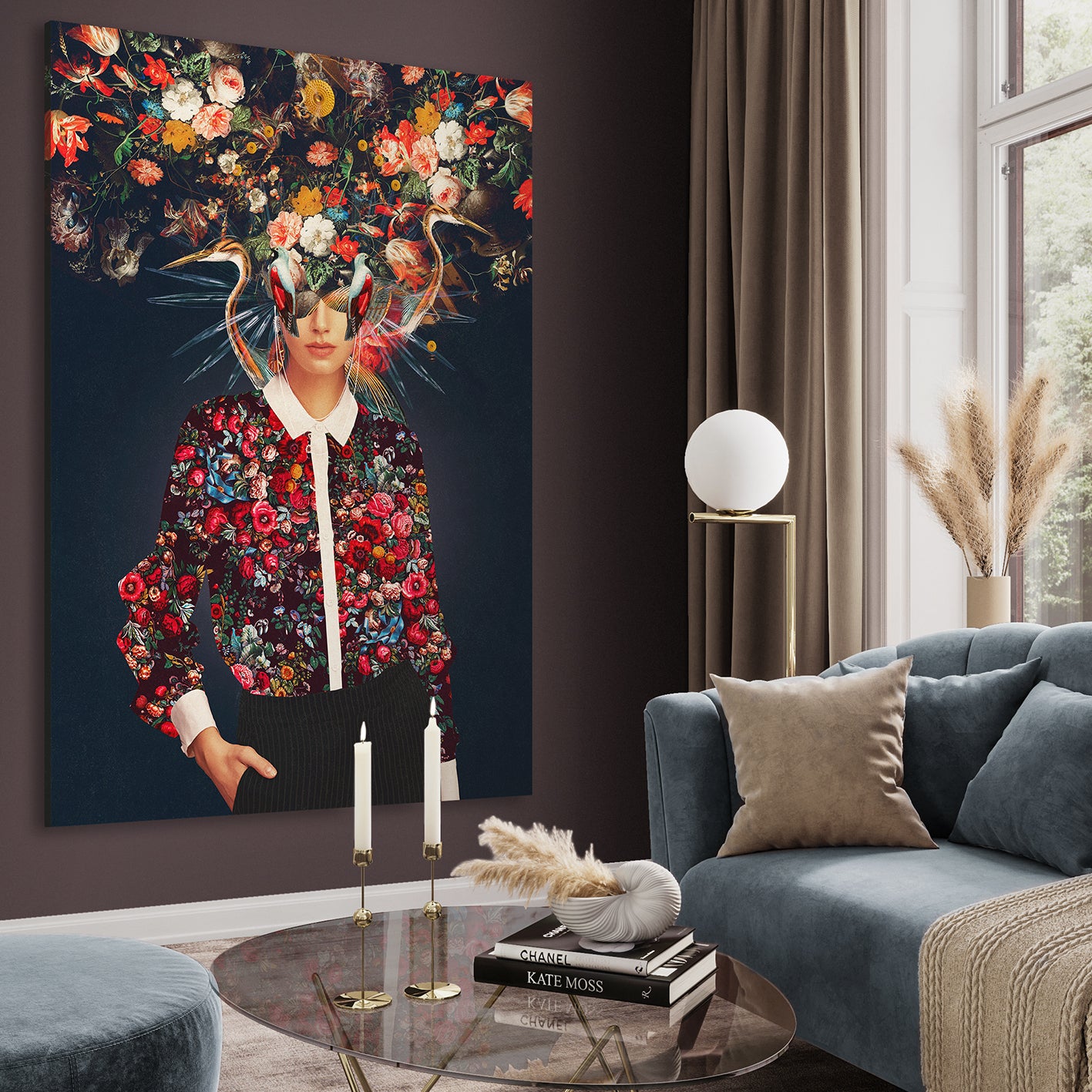 Canvastavla - Flowers of the Season (45x60)
