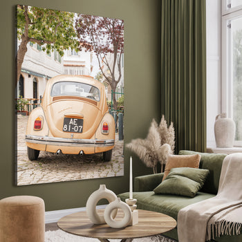 Ljuddämpande tavla - Vintage Beetle