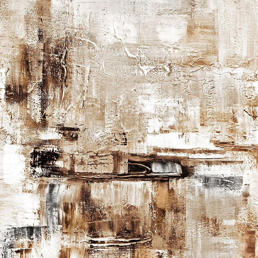 Abstrakt Oljemålning - Soil (120x120)