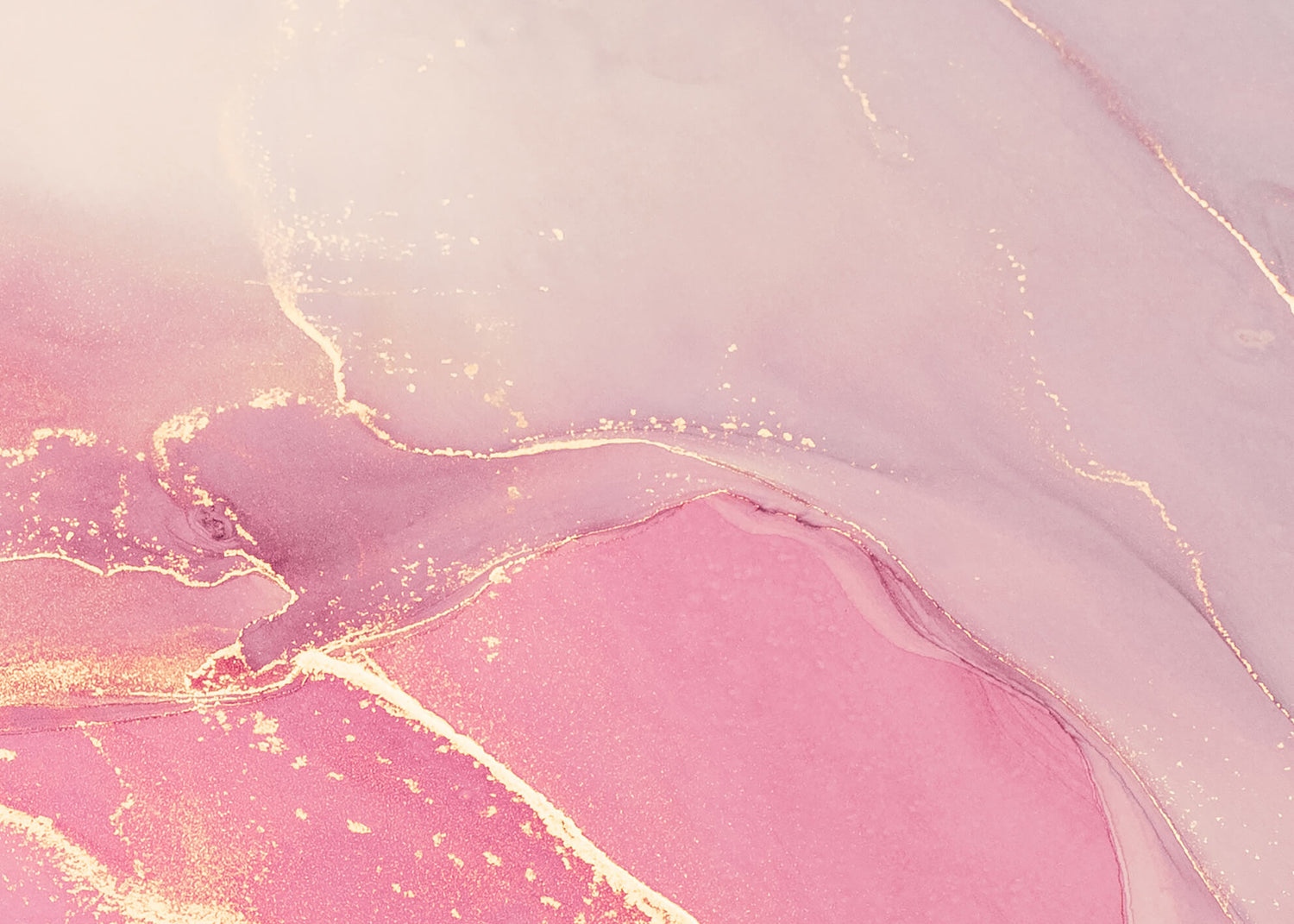 Canvastavla - Golden Pink (70X100)