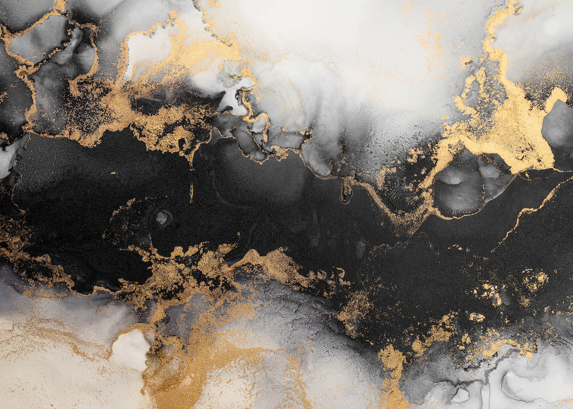 Canvastavla - Smoke marble (120x180)