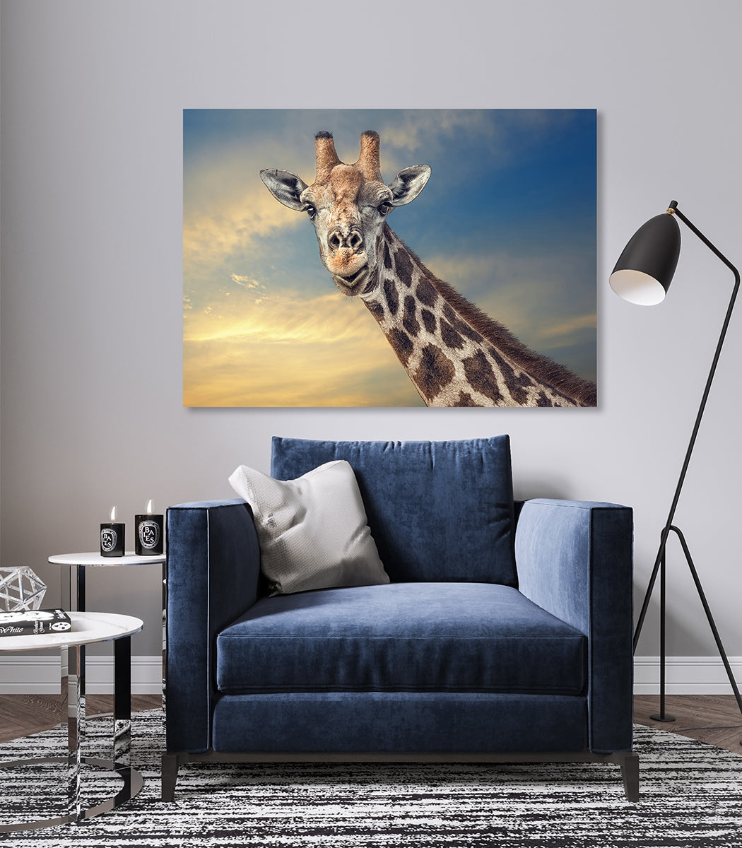 Canvastavla - Giraffe (80x120)
