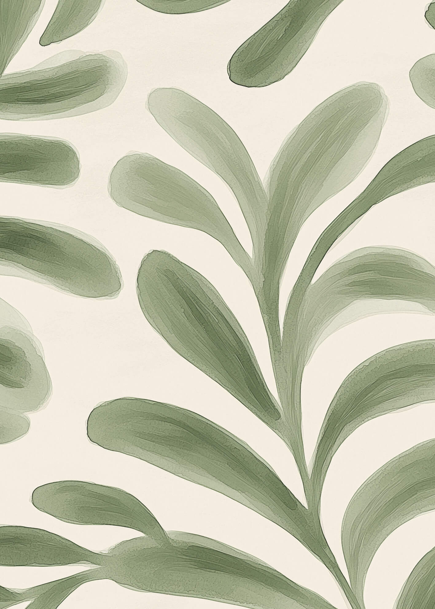 Ljuddämpande tavla - Botanical Flow