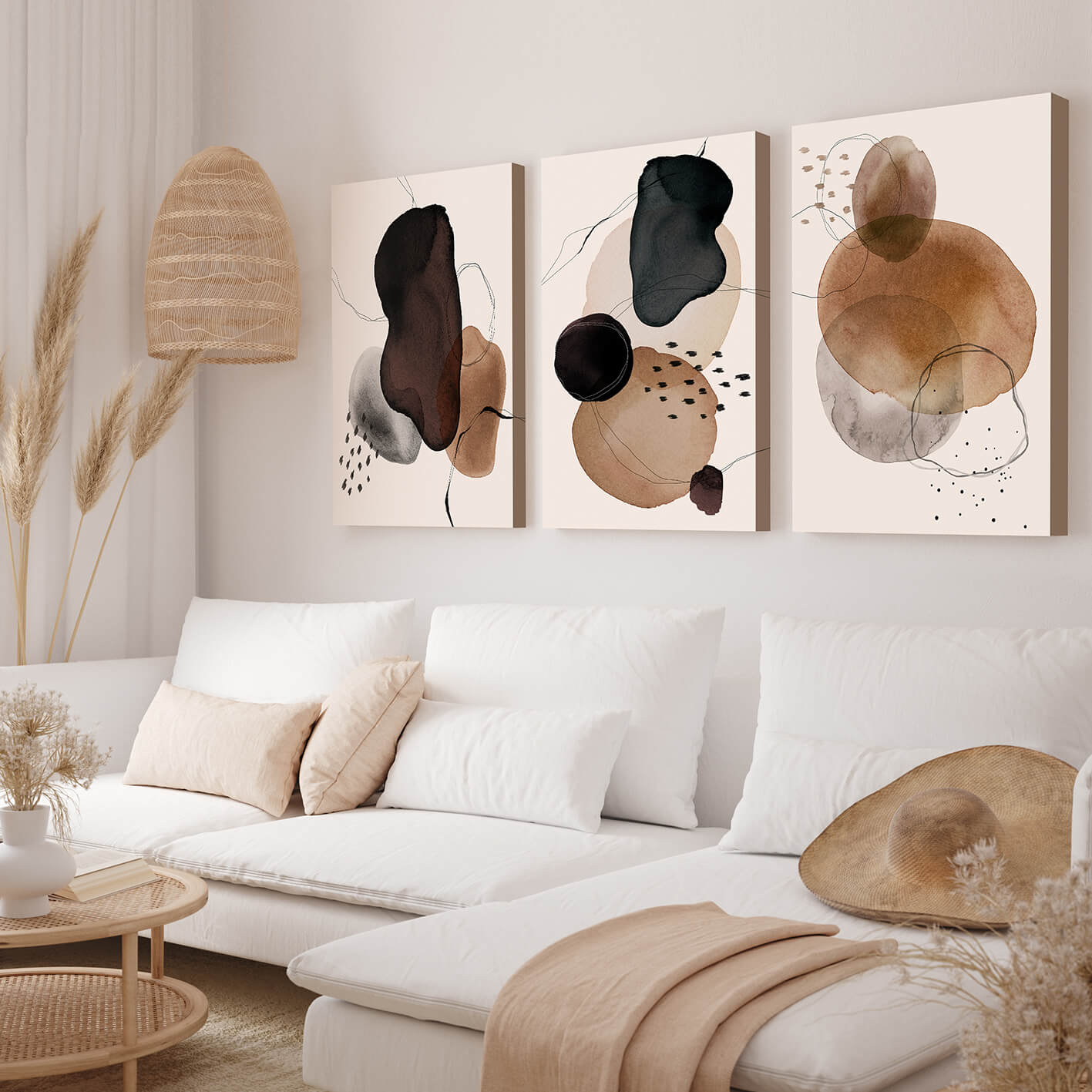 Canvastavla - Circle Graphic No2