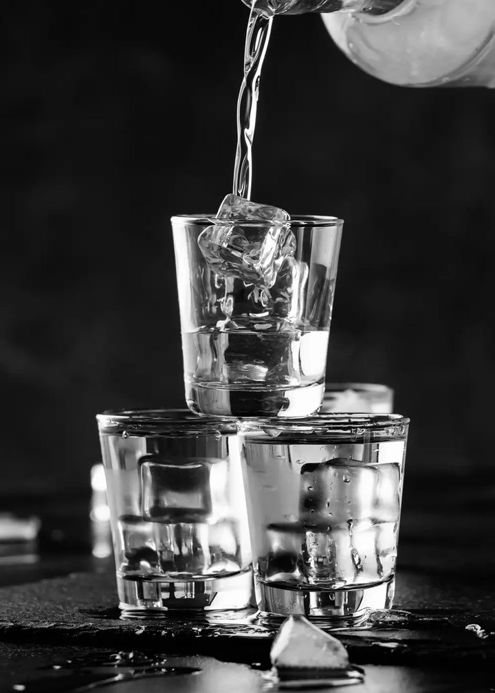 Lerretsbilde - Vodka on Ice