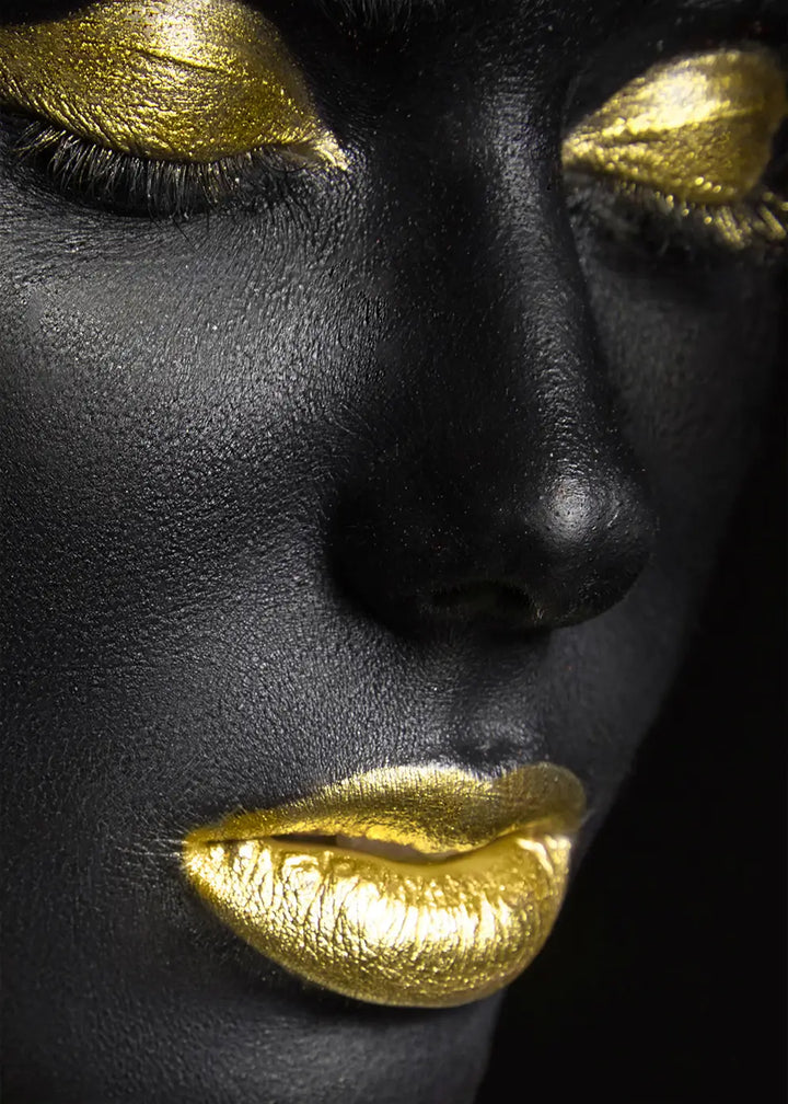 Lyddempende bilde - Black & Gold