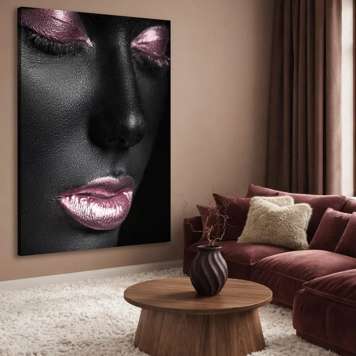 Lerretsbilde - Black & Pink