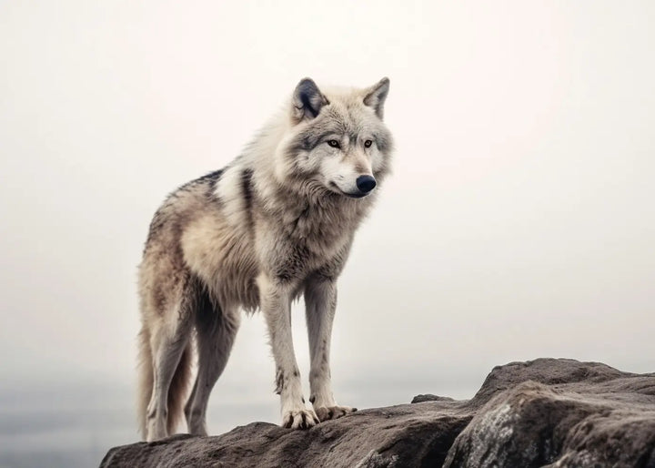 Lerretsbilde - Grey Wolf