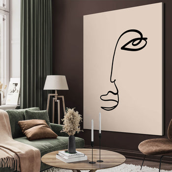Canvastavla - Frill (70x100cm)