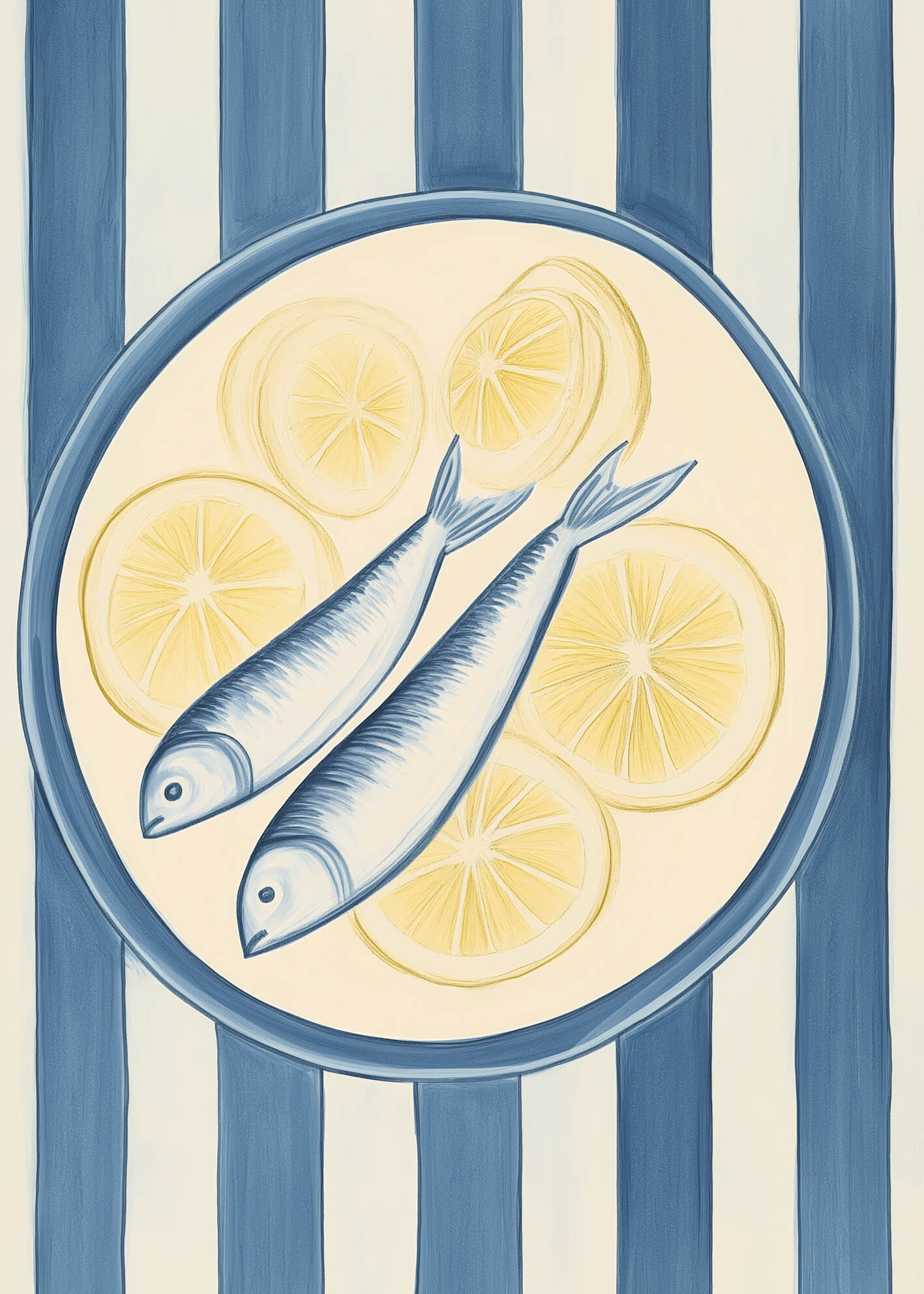 Canvastavla - Catch of Citrus