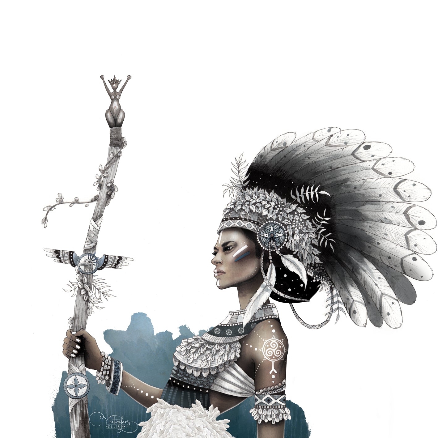 Canvastavla - Katarina Vintrafors - Strength